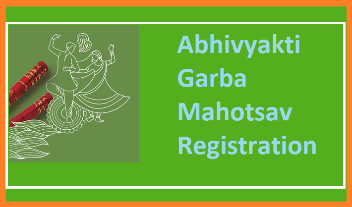 Abhivyakti Garba Registration online