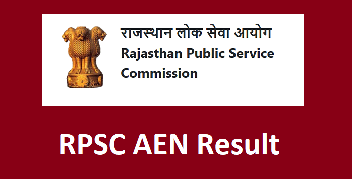 RPSC AEN Result 2025